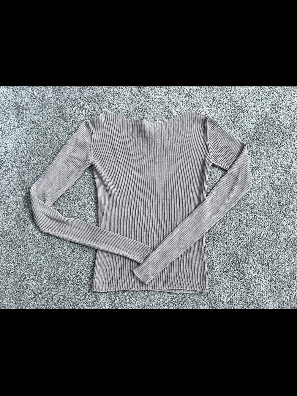 Baserange Silk tan Sweater Top